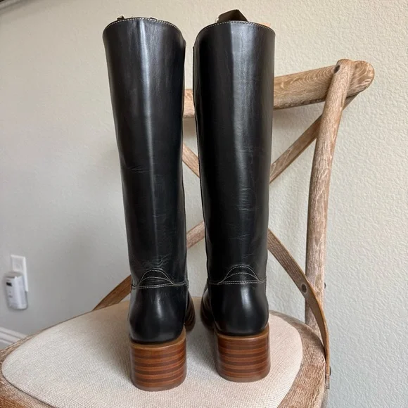 Frye Campus 14L Boots Jet black - Picture 2 of 8